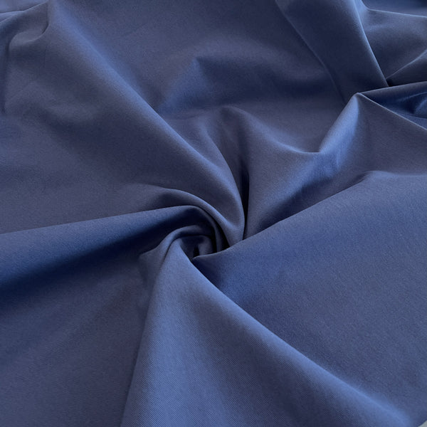 Cobalt Cotton Gabardine