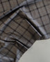 Brushed Gray Tartan Suiting