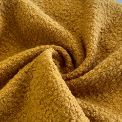 Ochre Boucle Wool
