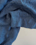 Blue and Black Gingham Linen