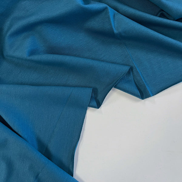 Petrol Green Tencel French Terry