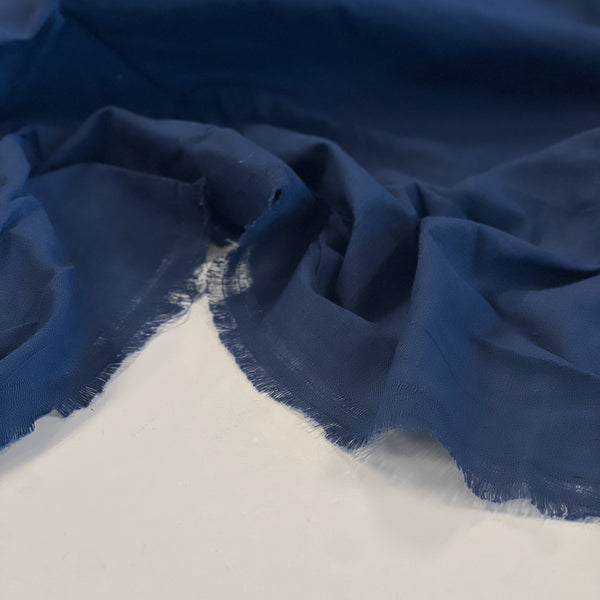 Ocean Navy Handwoven Cotton