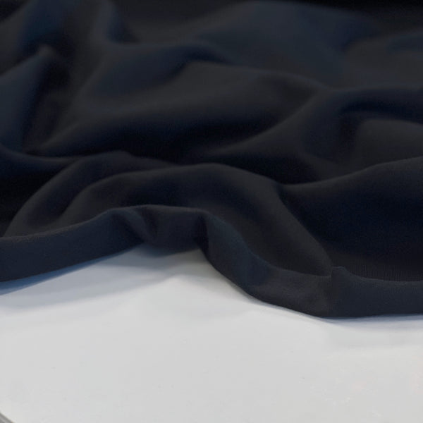 Black Cotton Poly Sweatshirt Fleece