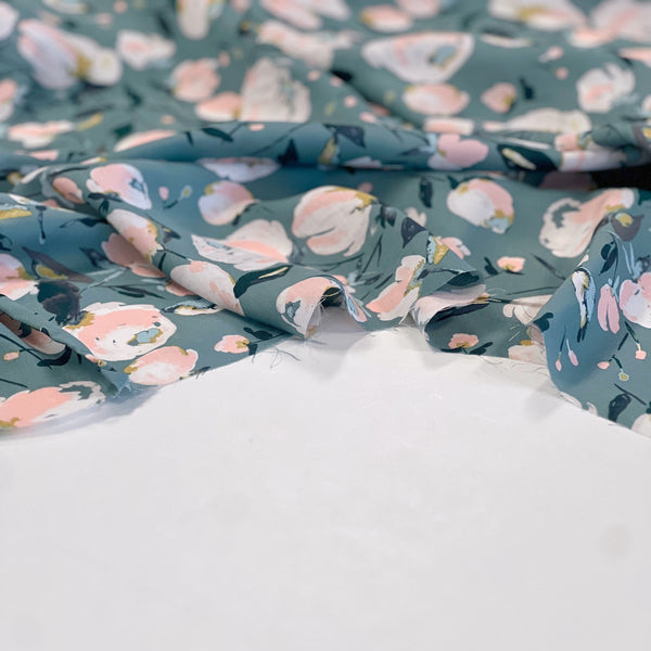 Everlasting Blooms Rayon Challis