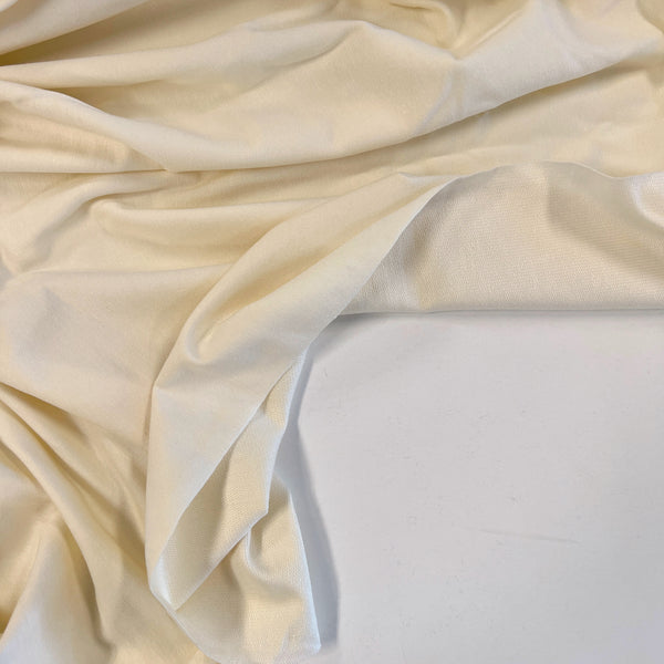 Cream Tencel French Terry