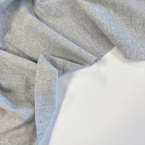 Charcoal Essex Homespun Linen