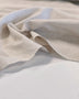 Oatmeal Pinstripe Linen Cotton Blend