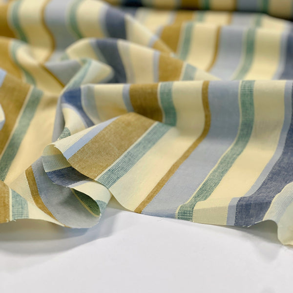 Lisbon Stripe Cotton Jacquard