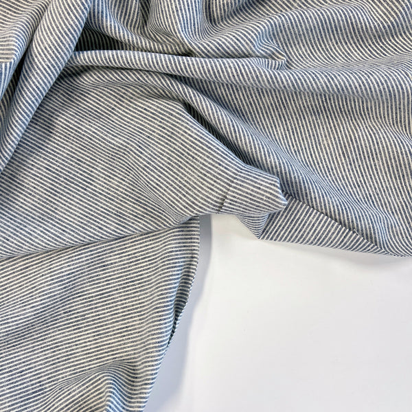 Railroad Stripe Cotton Hemp Blend