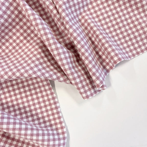 Rose Glaze Organic Cotton Gingham