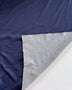 Navy/Heather Gray Double Faced Knit - Needle Sharp