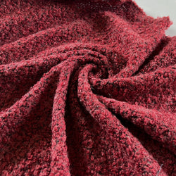 Oxblood Boucle Knit - Needle Sharp