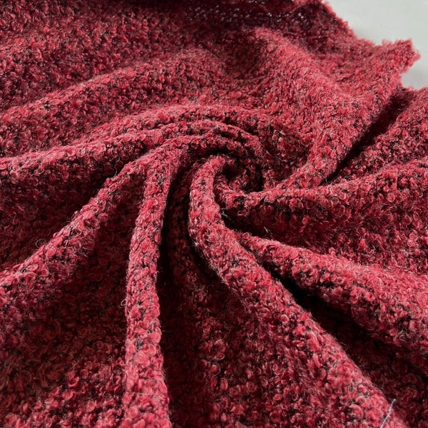 Oxblood Boucle Knit - Needle Sharp