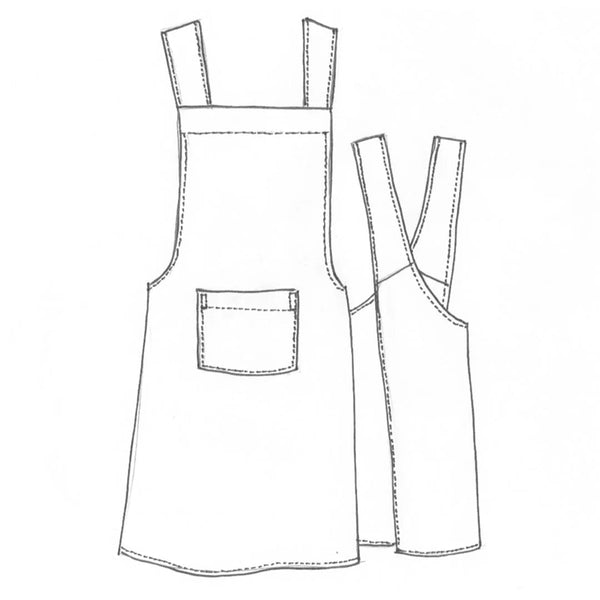 Tessuti Apron Sewing Pattern by Tessuti Fabrics - Needle Sharp