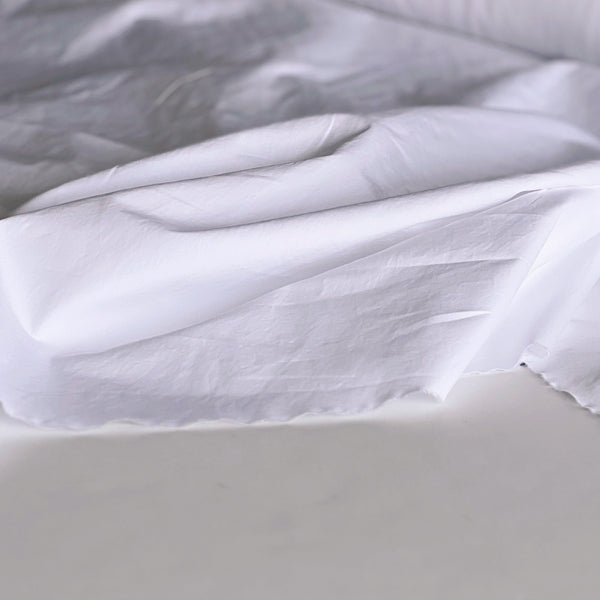 White Cotton Poplin - Needle Sharp