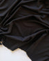 Black Double Brushed Poly - Needle Sharp