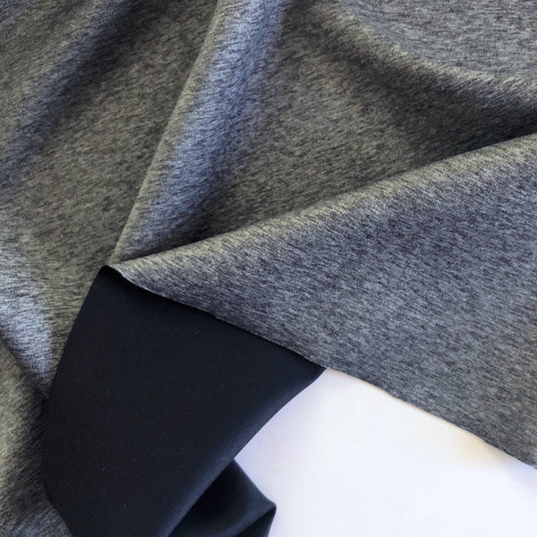 Black/Charcoal Double Side Chitosante Jersey - Needle Sharp