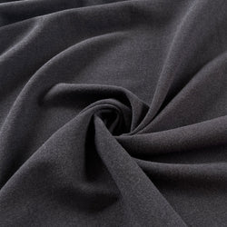 Charcoal Gray Double Crepe - Needle Sharp