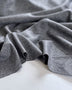 Charcoal Wool Blend Micro Dogtooth Suiting - Needle Sharp