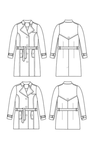 Chilton Trench Coat - Needle Sharp