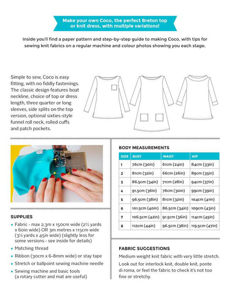 Coco Top and Dress - Needle Sharp
