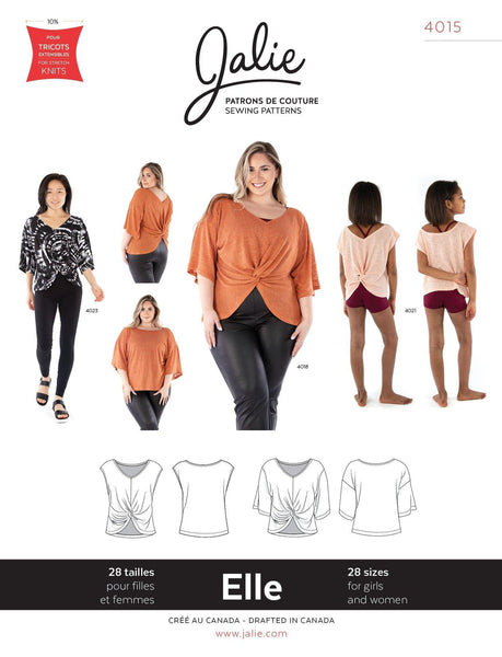 Elle Twist Top - Needle Sharp