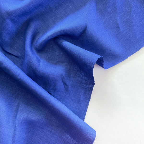 Faded Royal Washed Linen - Needle Sharp