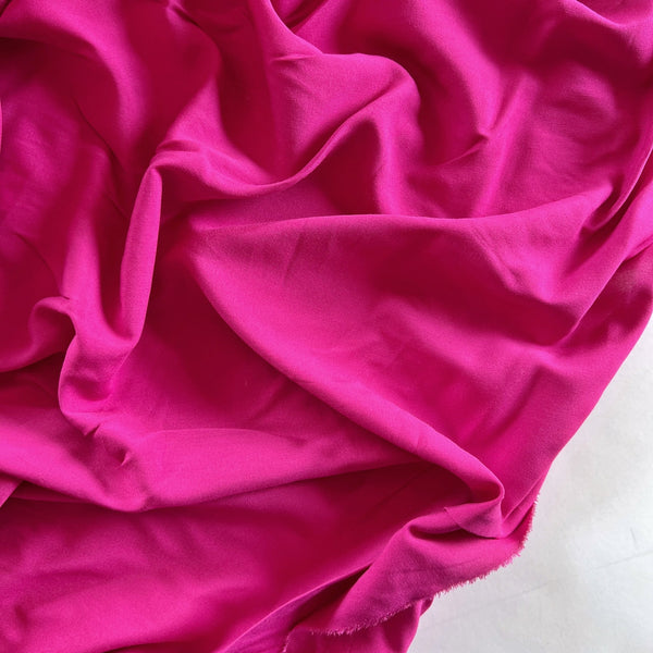 Fuchsia Rayon Poplin - Needle Sharp