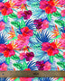 Happy Hibiscus Floral Spandex - Needle Sharp