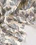 Ivory Laurel Leaf Rayon Challis - Needle Sharp