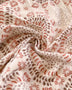 Ivory Painted Tile Printed Viscose Linen Cotton - Needle Sharp
