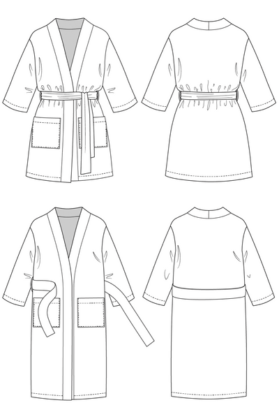 Lahja Dressing Gown - Needle Sharp