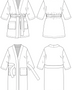 Lahja Dressing Gown - Needle Sharp