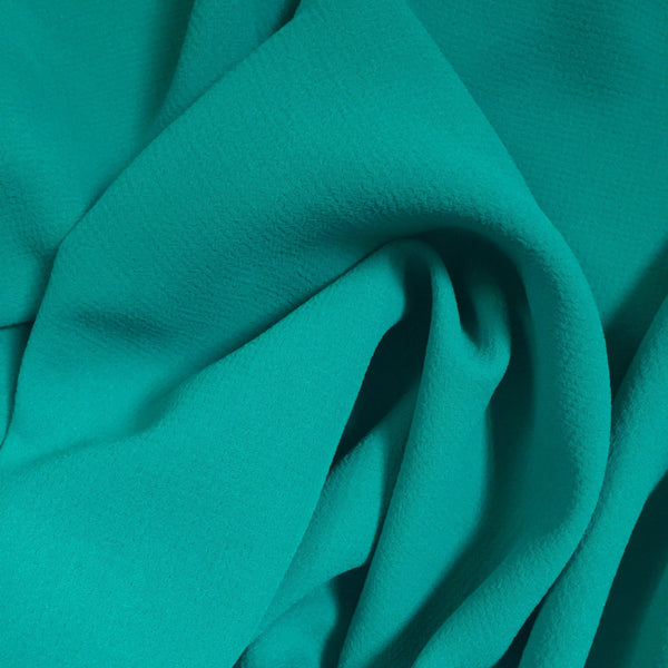Lake Blue Double Crepe - Needle Sharp