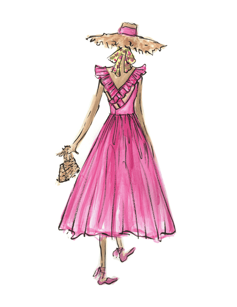 Lena Horne Dress - Needle Sharp