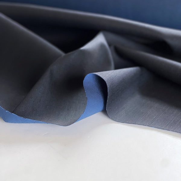 Navy over Blue Stretch Slub Denim - Needle Sharp