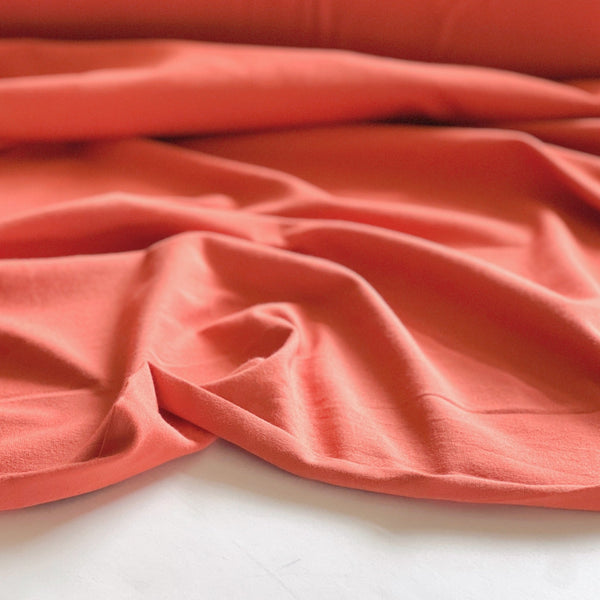 Papaya Rayon Jersey - Needle Sharp