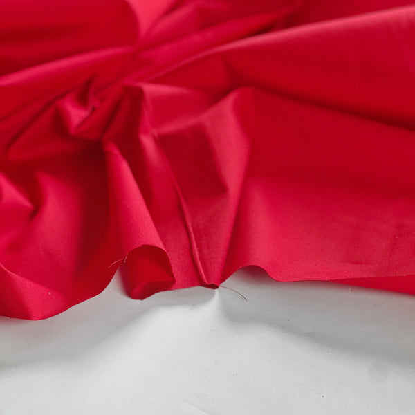 Red Sateen Drill - Needle Sharp