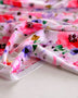 Romantic Flowers Pink Floral Spandex - Needle Sharp