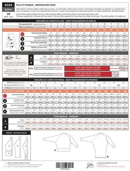 Romy Sweater & Tunic - Needle Sharp