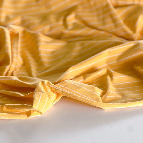 Sunshine Stripe Cotton Spandex Jersey - Needle Sharp