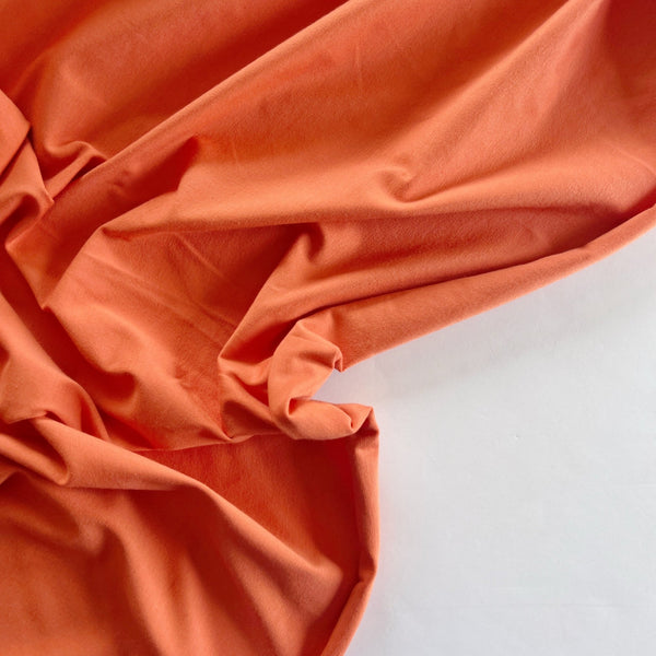 Terra Cotta Cotton Spandex Jersey - Needle Sharp