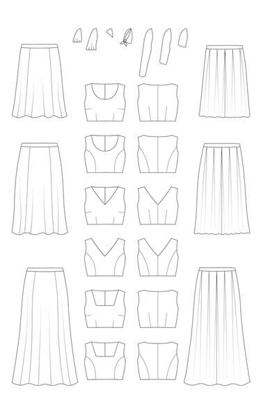 Upton Dress Mix and Match: 0-16 - Needle Sharp