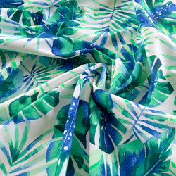 Watercolor Fern Printed Swim Spandex - Needle Sharp