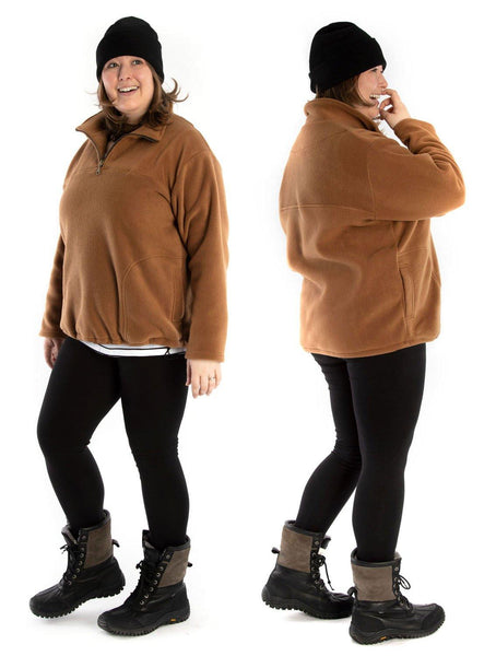 Alex Half-Zip Pullover Sewing Pattern by Jalie Patterns