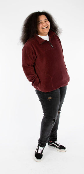 Alex Half-Zip Pullover Sewing Pattern by Jalie Patterns