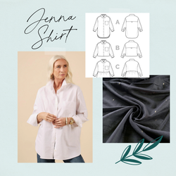 Jenna Shirt Sewing Kit