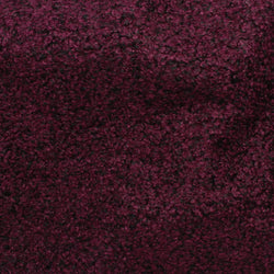 Remnant - Oxblood Boucle Knit - 1.55 yd