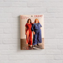 Avenir Jumpsuit Sewing Pattern by Friday Pattern Company