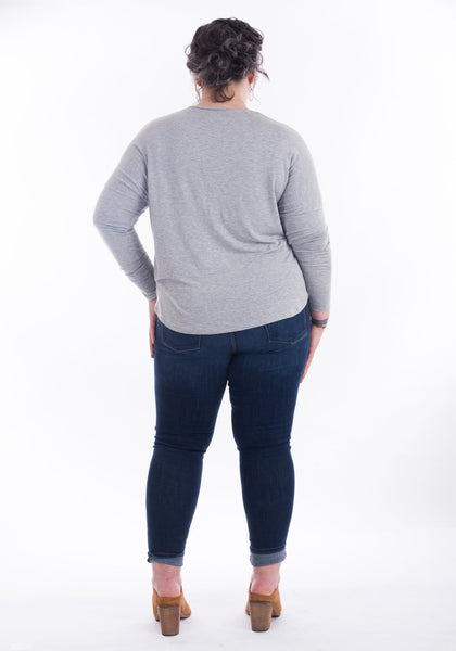 Tabor V-Neck Sewing Pattern by Sew House Seven